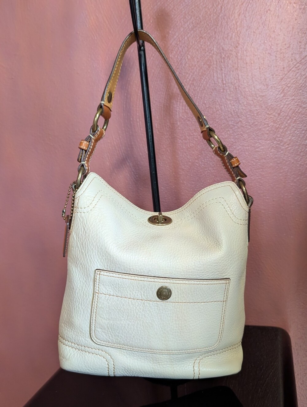 COACH Y2K Chelsea Leather Hobo Bag